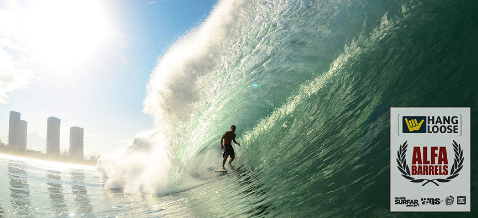 A primeira quinzena do Alfabarrels/Hang Loose